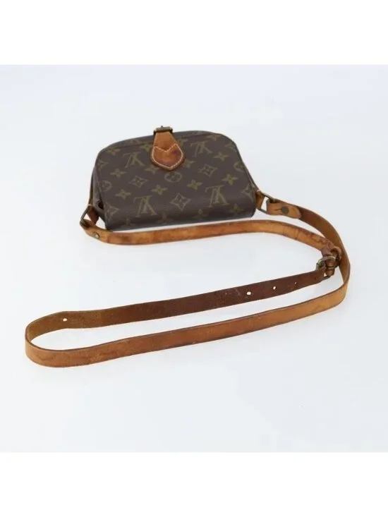Authentic LOUIS VUITTON Monogram Cartouchiere PM Shoulder Bag M51254 LV - Picture 14 of 16